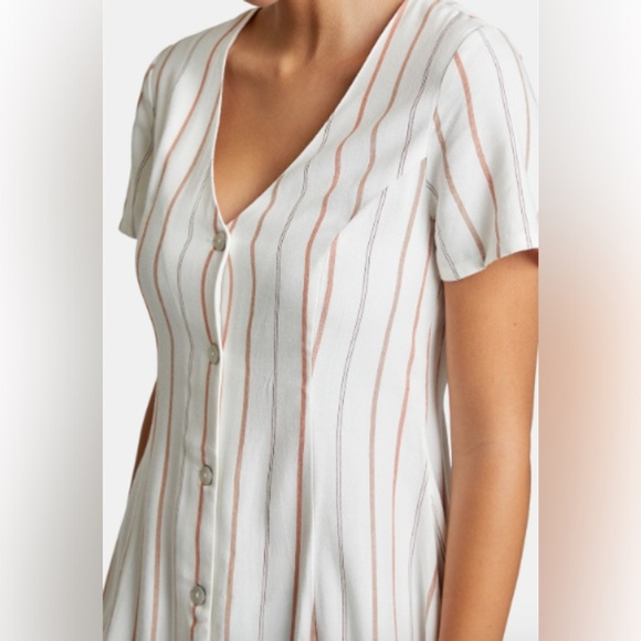 NWT 🍑 RVCA Understated Mini Dress Amber - Size Small - Picture 11 of 11